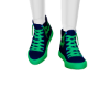 toxic blueish boots