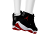 tênis red black f