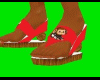 RED MONKEY SHOES