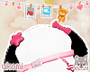 chacco pink hat !
