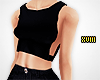 ! Black Cutout Tank