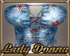 Blue 4th of July Top