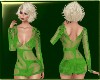 Green Fairy Girl Suit