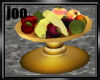 brass fruit bowl