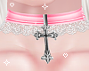 Choker Cross Lace