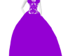 mauve wedding dress