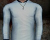 White Denim Sweater