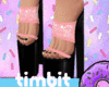 Sequin Heels |Pink