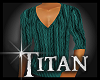 TT*Teal Sweater