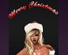 Merry Christmas Sexy Mrs Santa REd White Skirts TOPS Hats BLonde