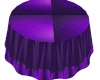 Purple wedding table