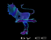 Animated Neon Bad Girl