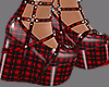 Tartan Goth Shoes