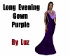 Purlple Evening Gown