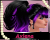 AXL Blk & purple Aubrey