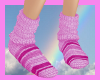 Knit Sleep Socks, Pink
