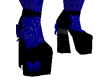Blue Lady Bug shoes