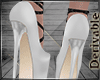 gray white heel