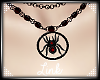 [L] Black Widow Necklace
