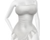 Ruffle White Dress