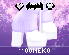 🌙 Lilac Sweater Boots