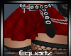 Sia Red Skirt + Stocking