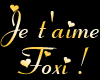 I Love You Foxi