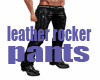 leather rocker pants