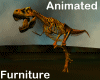 golden T-Rex skeletonANI