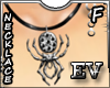 EV Spider Necklace Fem