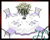 *H Lilac Guest Table