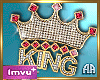 King Chain Gold Red