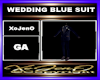 WEDDING BLUE SUIT