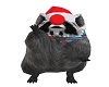 animated xmas racoon