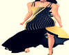 Dress Black Gold