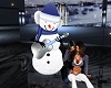 Holiday Guitar Snowman