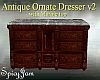 Antq Ornate Dresser #2
