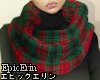 Plaid Red/Green Scarf