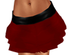 dark red skirt