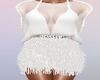 White evening dress