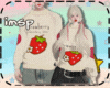 Strawberry sweater (M)