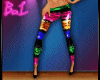 Shine colour leggings