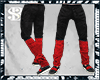 Jeans Black n Red