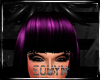 Eo" Purple Chelsea Hair