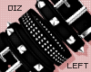 !!D Bracelets Black L