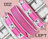 !!D Bracelets Hot Pink L