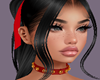 Nerea Black/Red Bow