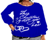 Blue Holiday Sweatshirt