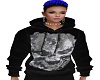 STEM Skull Hoody Black
