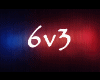 6v3| Velvet Blue & Red